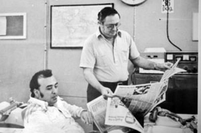 Danilo Aguirre y Pedro J. Chamorro